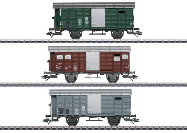 Märklin 46568 <br>Güterwagen-Set mit gedeckten Güterwagen K3 SBB | 46568