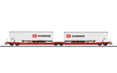 Märklin 47470 Doppel-Taschenwagen Sdggmrss 738