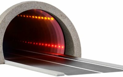 Viessmann 5098 H0 Tunnelportal Straßentunnel modern mit LED Spiegeleffekt und Tiefenwirkung