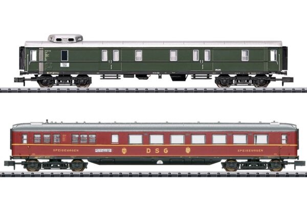 Trix 18286 <br>Schnellzugwagen-Set 1 "D 96" | 18286