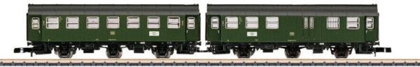 Märklin 87061-06 <br>Umbauwagen 3yg 2.Kl. und 2.Kl./Gepäck DB IV | 87061 06