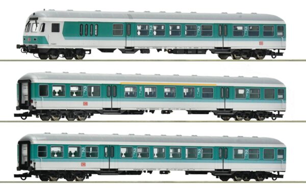 Roco 6200034 <br>3-tlg. Set 1: Nahverkehrswagen, DB AG | Roco 6200034