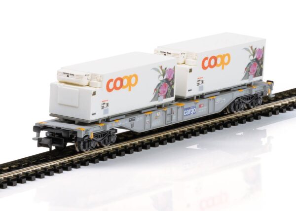 Trix 15494 <br>Containertragwagen "coop®" | 15494 1