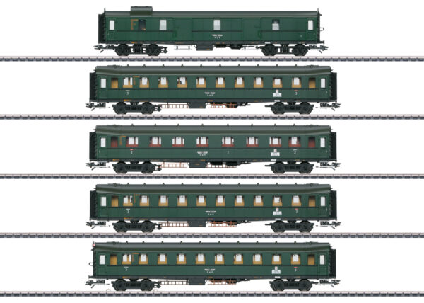 Märklin 42265 <br>Schnellzugwagen-Set „Hechtwagen“ DRB | 42265