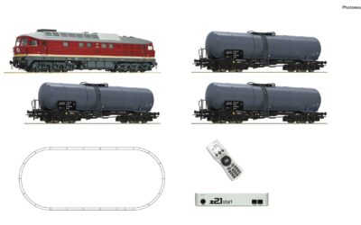 Roco 5110002 z21 start Digitalset: Diesellokomotive BR 132 mit Kesselwagenzug, DR