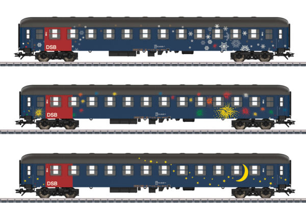 Märklin 42698 <br>Reisezugwagen-Set DSB | 42698