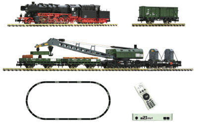 Fleischmann 5170004 Fleischmann z21 start Digitalset: Dampflokomotive BR 051 mit Kranzug, DB