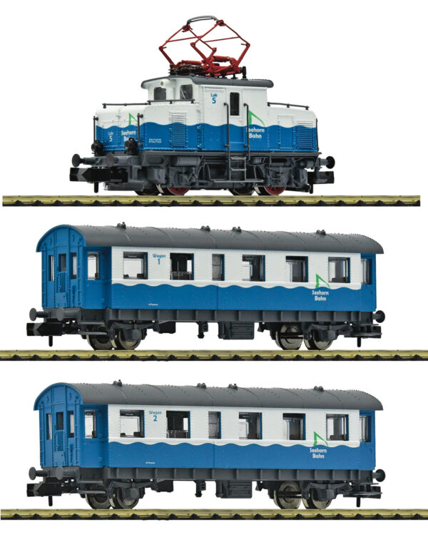 Fleischmann 5570001 <br>3-tlg Set: Zahnradbahn, Privatbahn DCC | Fleischmann 5560001 1