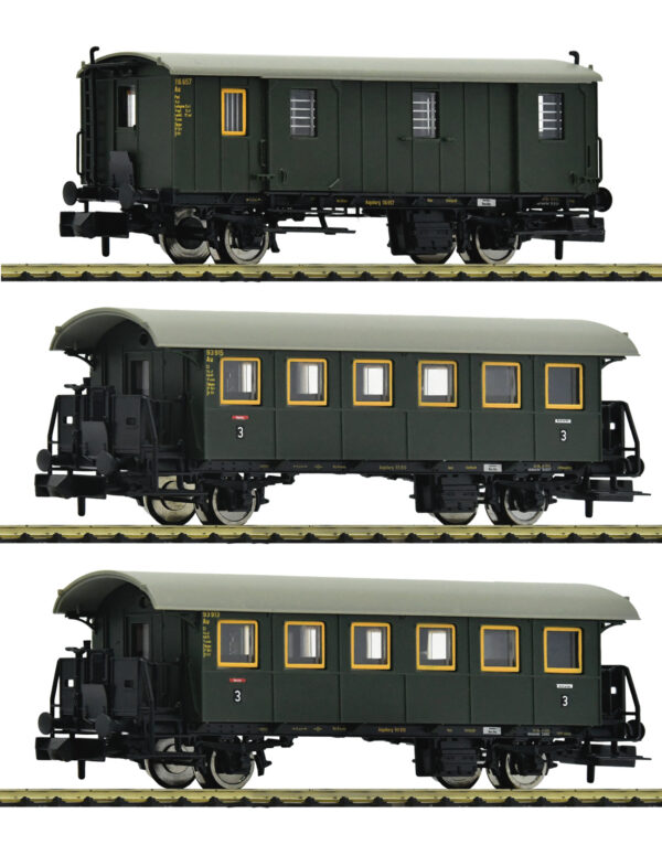 Fleischmann 6260023 <br>3-tlg. Set: Personenzug, DB | Fleischmann 6260023