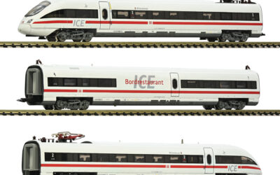 Fleischmann 7770006 3-tlg. Set: Elektrischer Triebwagenzug ICE-T (BR 411), DB AG Sound