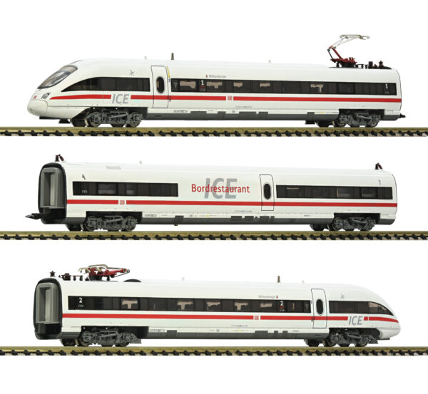 Fleischmann 7770006 <br>3-tlg. Set: Elektrischer Triebwagenzug ICE-T (BR 411), DB AG Sound | Fleischmann 7770006