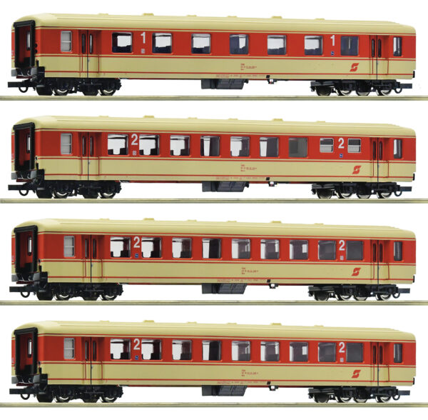 Roco 6200026 <br>4-tlg. Set 1: „Jaffa-Express“, ÖBB | Roco 6200026