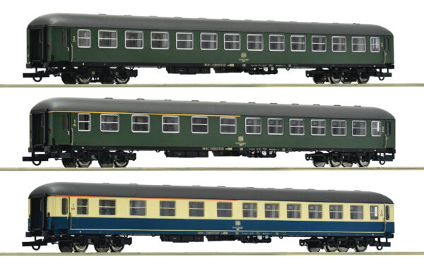 Roco 6200053 <br>3-tlg. Set 3: D 377 „Hispania-Express“, DB | Roco 6200053