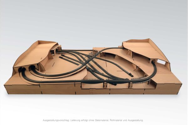 Konzeptbahn Anlagenbausatz H0: "Startset" | n startset 02