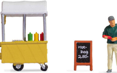 Noch 16505 H0 Figuren Hot-Dog Stand Tiny-Scenes