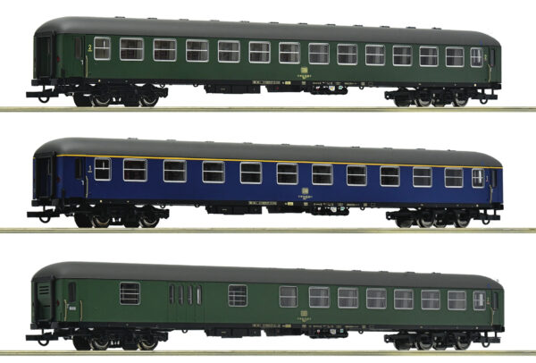 Roco 6200051 <br>3-tlg. Set 1: D 377 „Hispania-Express“, DB | Roco 6200051