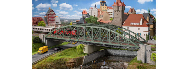 Faller 120507 H0 Bausatz Bogenbrücke 2-gleisig