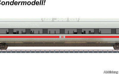 Märklin 43730 Mittelwagen ICE 4 DB AG, Verschmutzt, LED