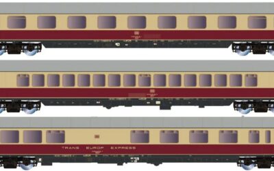 Rivarossi HR4305  Personenwagen-Set 3-tlg. TEE Helvetia DB