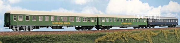 A.C.M.E. AC55306 Set B 3er Set Personenwagen 'Scharnow', DB, Ep.III