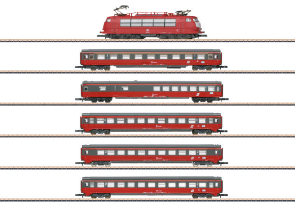 Märklin 81282 Zugpackung EC 64 "Mozart" mit Elektrolokomotive BR 103