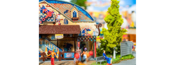 Faller 140419 <br>Fahrgeschäft Hexn Wippn Kirmes Bausatz – Bild 4
