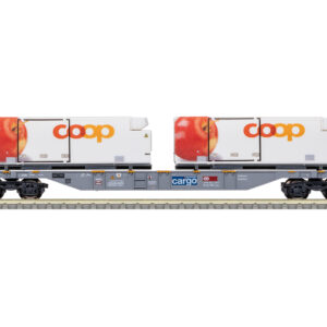 Trix 15495 <br>Containertragwagen "coop®"
