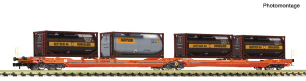 Fleischmann 6660052 <br>Doppeltaschen-Gelenkwagen T3000e, Wascosa