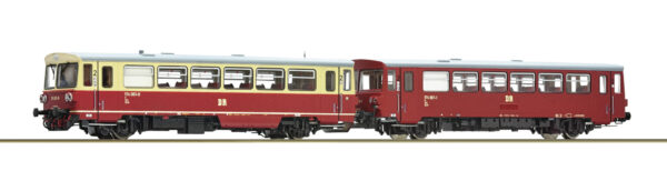 Roco 7700013 <br>Dieseltriebwagen 174 001-8 mit Beiwagen, DR