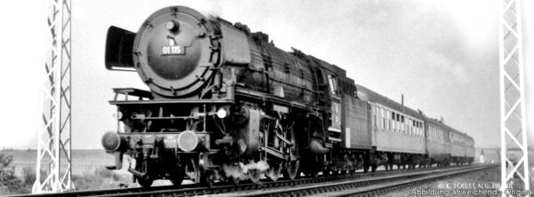 Brawa 50843 <br>5-tlg. Zugset Dampflok BR 01 + Schnellzug F 3/4 Merkur DB