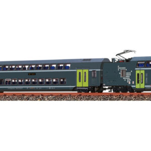 Brawa 64551 <br>3-tlg. E-Triebzug Twindexx Vario DoSto - Nah.SH DCC Sound