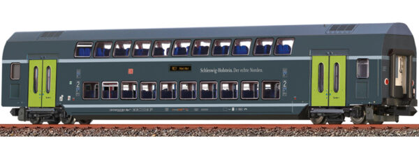 Brawa 64552 <br>DoSto-Mittelwagen Twindexx Vario 2. Kl. - Nah.SH DCC