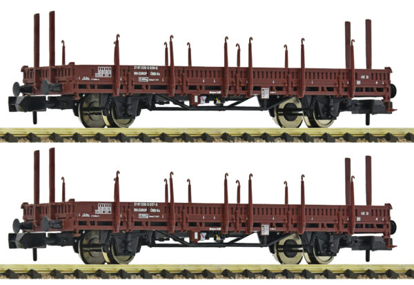 Fleischmann 6660072 <br>2-tlg. Set: Schwenkrungenwagen, ÖBB
