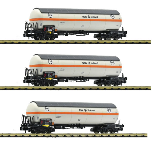 Fleischmann 849119 <br>3-tlg. Set: Druckgaskesselwagen, DB