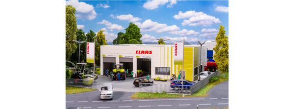 Faller 130121 <br>H0 Bausatz Landmaschinenwerkstatt Claas – Bild 2