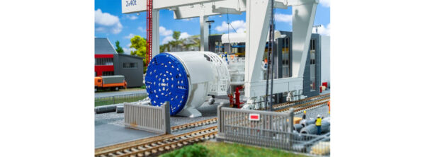 Faller 130897 <br>H0 Bausatz Tunnelbohrmaschine im Bau