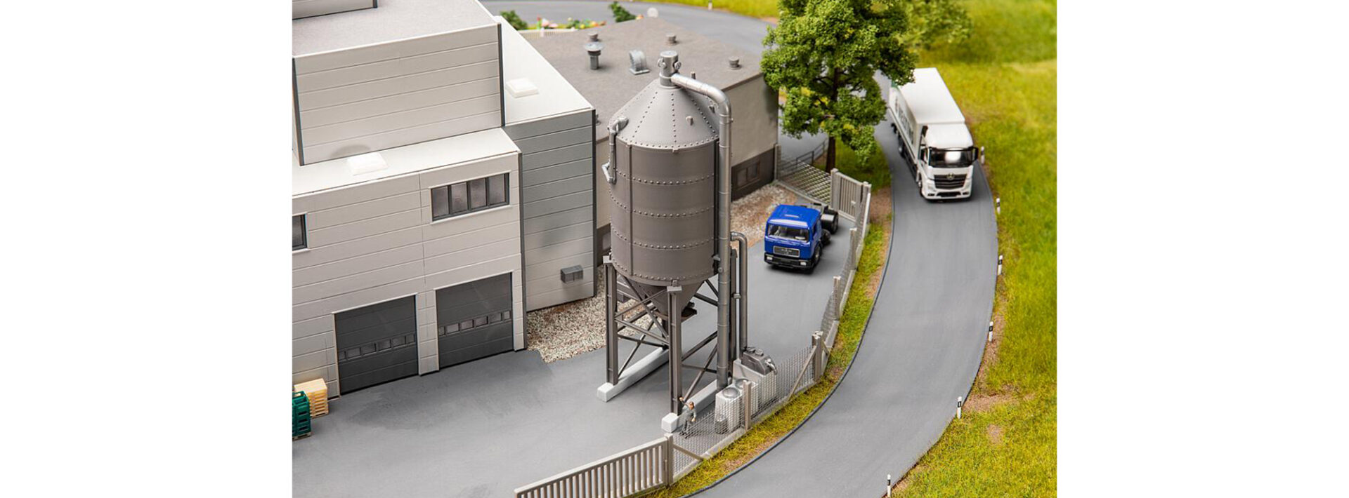 Faller 180329 <br>H0 Bausatz Silo Faller 180329 <br>H0 Bausatz Silo