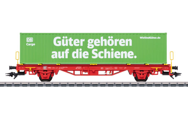 Märklin 47585 <br>Container-Tragwagen Lgs 580 I+S Exklusi