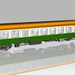 Piko 28005 <br>Halberstädter Mitteleinstiegswagen 2. Klasse DR IV