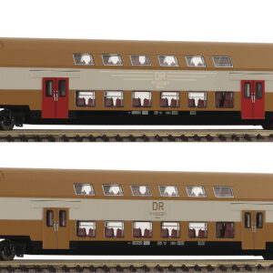 Fleischmann 6260075 <br>2er Set 2: Doppelstockwagen, DR