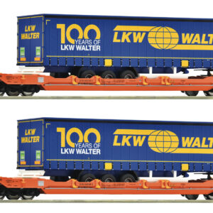 Roco 6600064 <br>2-tlg. Set: Taschenwagen T5, Wascosa