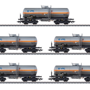 Märklin 46465 <br>Chlorgaskesselwagen-Set VTG