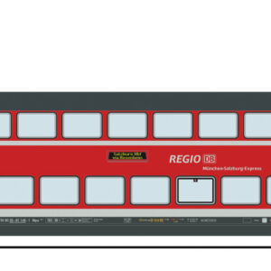 Roco 6200146 <br>Doppelstockwagen 2. Klasse, DB AG