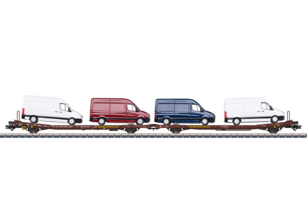 Märklin 47430 <br>Flachwagen-Paar Laads 800B