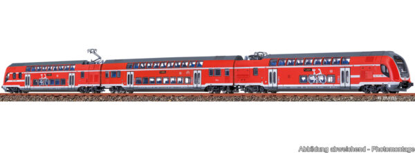 Brawa 64542 <br>3-tlg. E-Triebzug Twindexx Vario DoSto DB AG DCC Sound