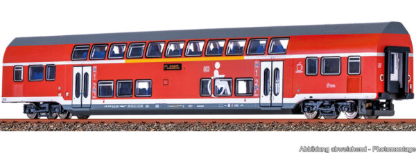 Brawa 64543 <br>DoSto-Mittelwagen Twindexx Vario 1. Kl. DB AG DCC LED