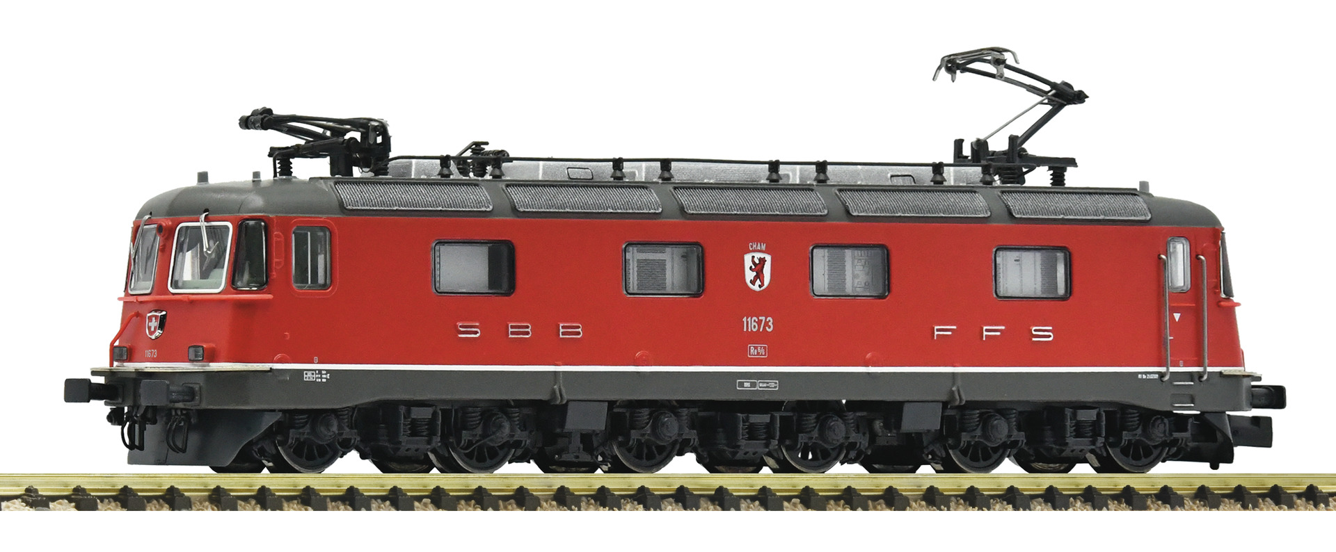 Fleischmann 734124 <br>Elektrolokomotive Re 6/6 11673, SBB Fleischmann 734124 <br>Elektrolokomotive Re 6/6 11673, SBB