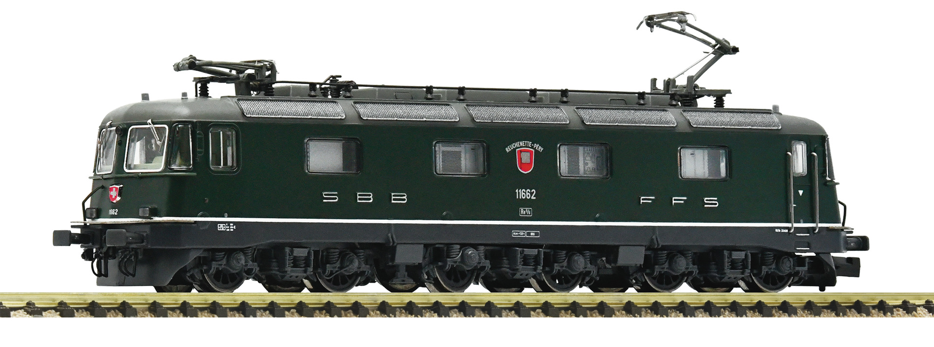 Fleischmann 734196 <br>Elektrolokomotive Re 6/6 11662, SBB Sound Fleischmann 734196 <br>Elektrolokomotive Re 6/6 11662, SBB Sound