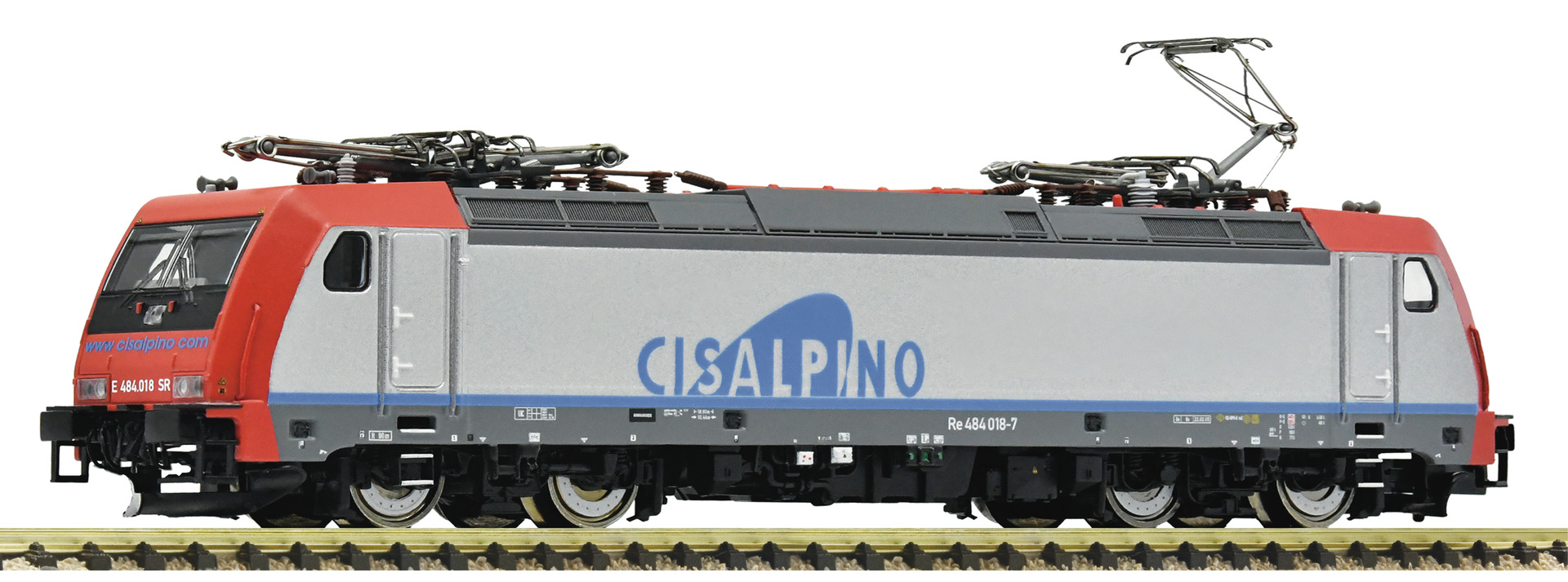 Fleischmann 7570017 <br>Elektrolokomotive Re 484 018-7, Cisalpino Sound Fleischmann 7570017 <br>Elektrolokomotive Re 484 018-7, Cisalpino Sound