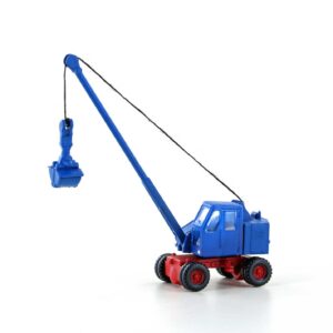 Minis LC4702 <br>Mobilbagger Fuchs F 301 mit Schaufel Blau / rot